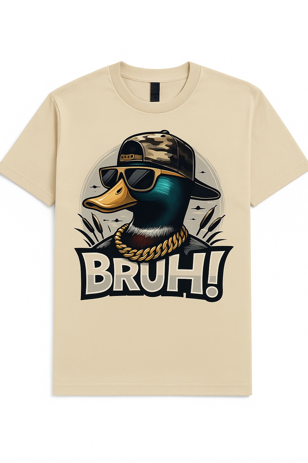 Bruh Duck Tee- Front Image