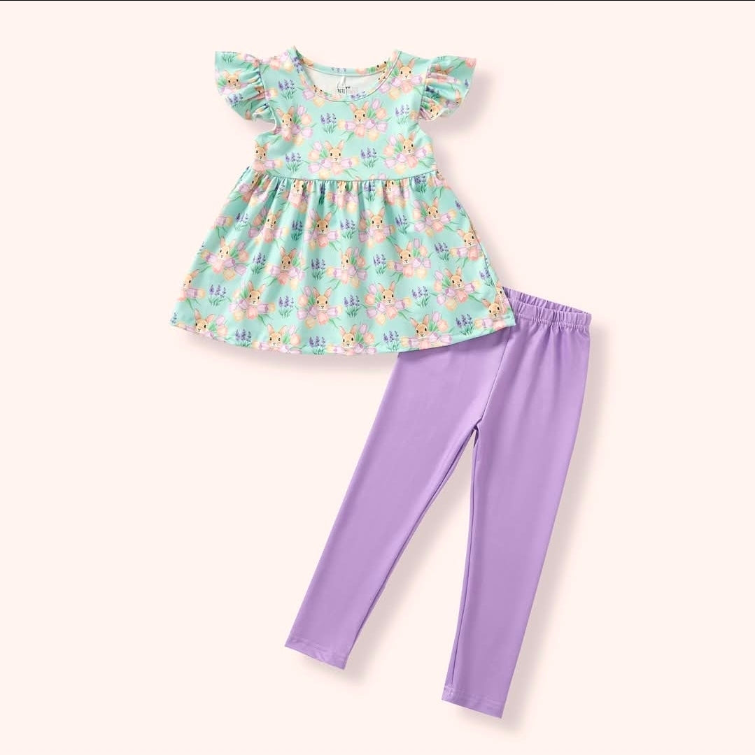 Bunny Bouquet - Pant Set