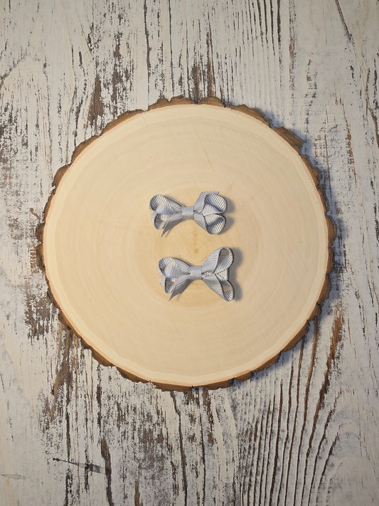 Baby Bow - Grey