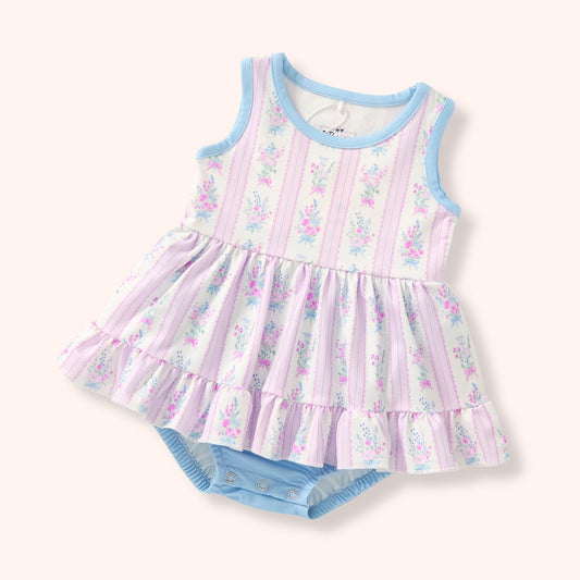Bluebell Brush  Romper