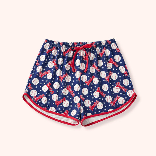 Play Ball! Mom Shorts