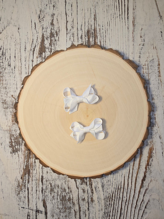 Baby Bow - White