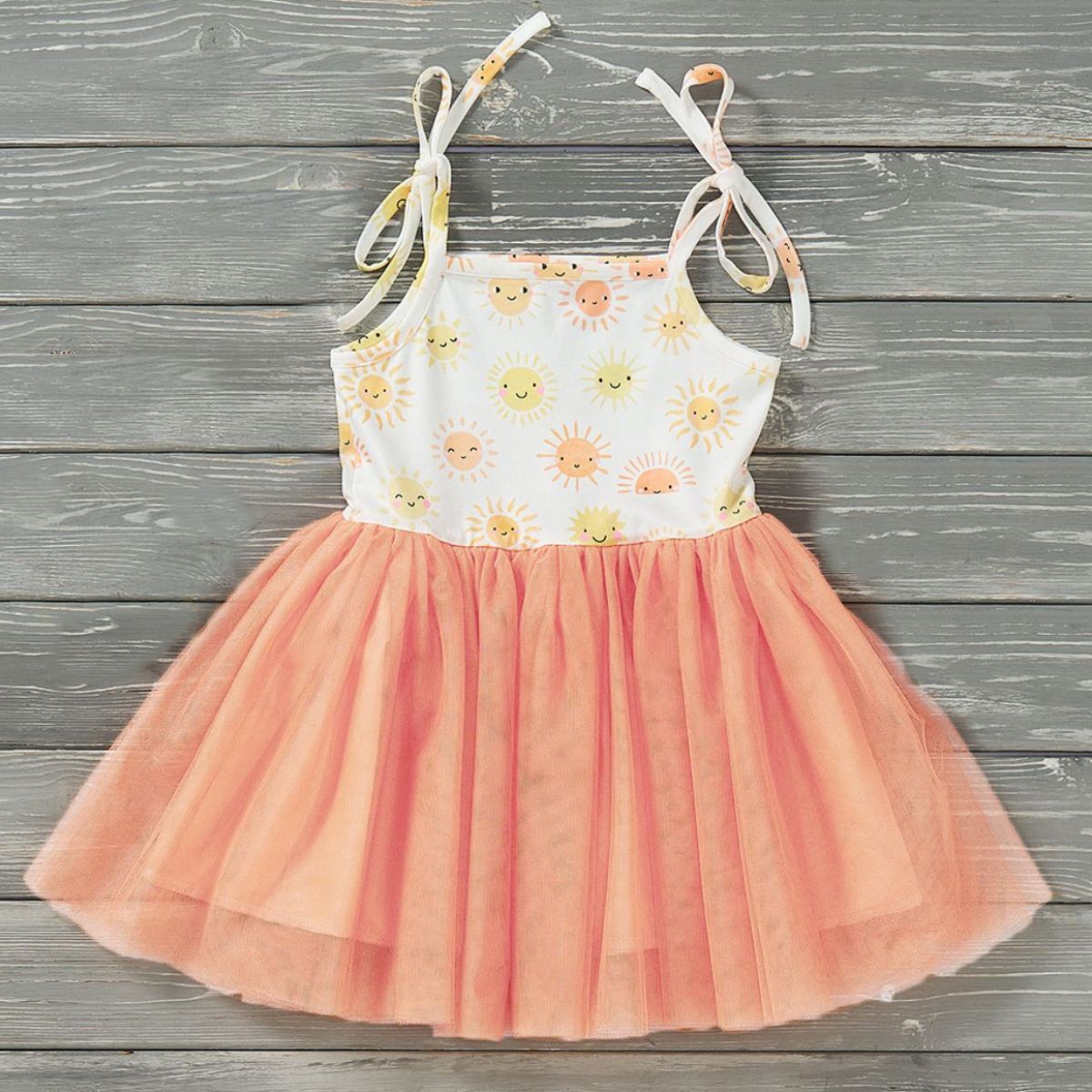 You Are My Sunshine Tulle Romper