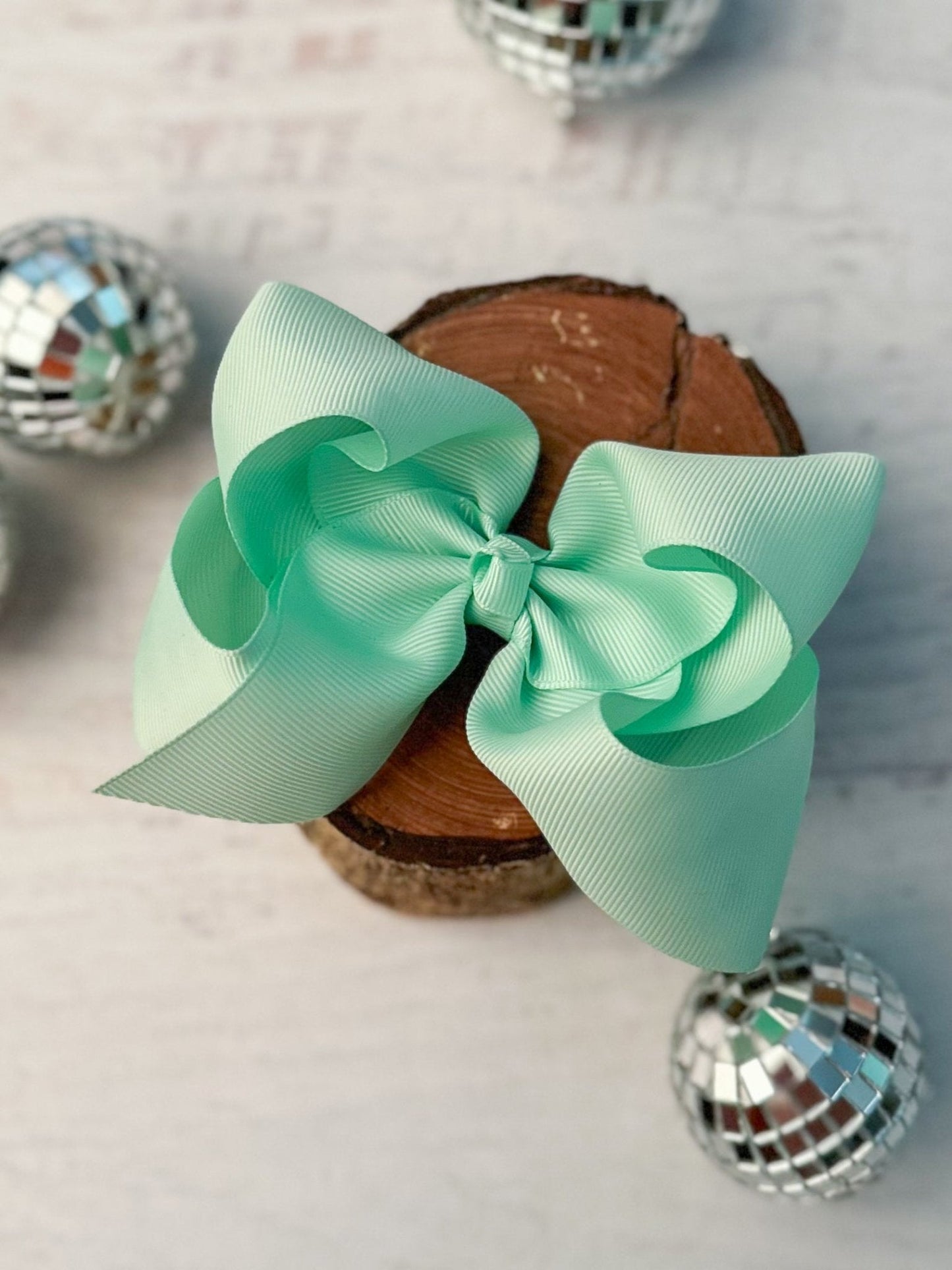 Classic Grosgrain Hair Bow - Alligator Clip - 4.5"