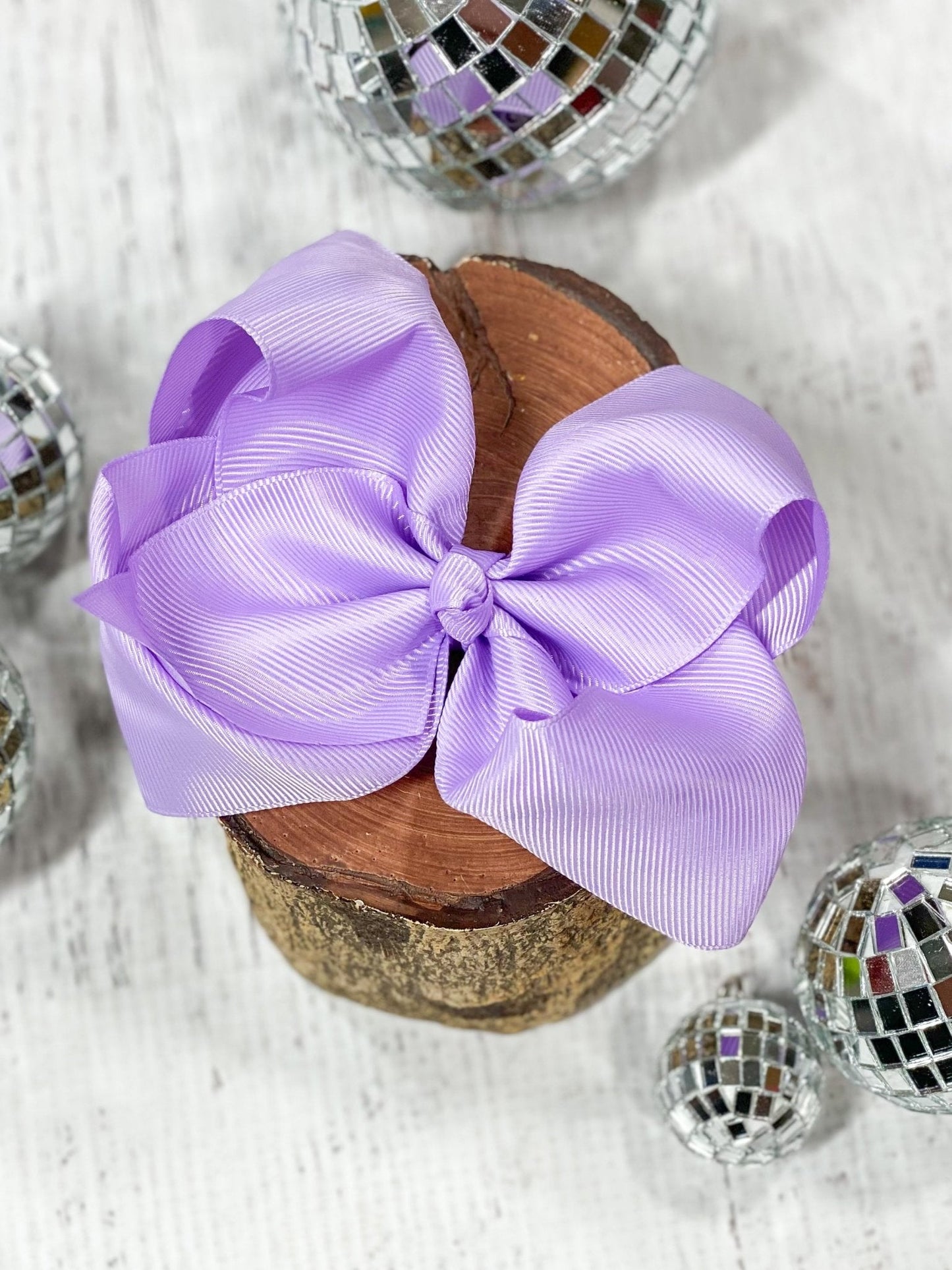 Classic Grosgrain Hair Bow - Alligator Clip - 4.5"