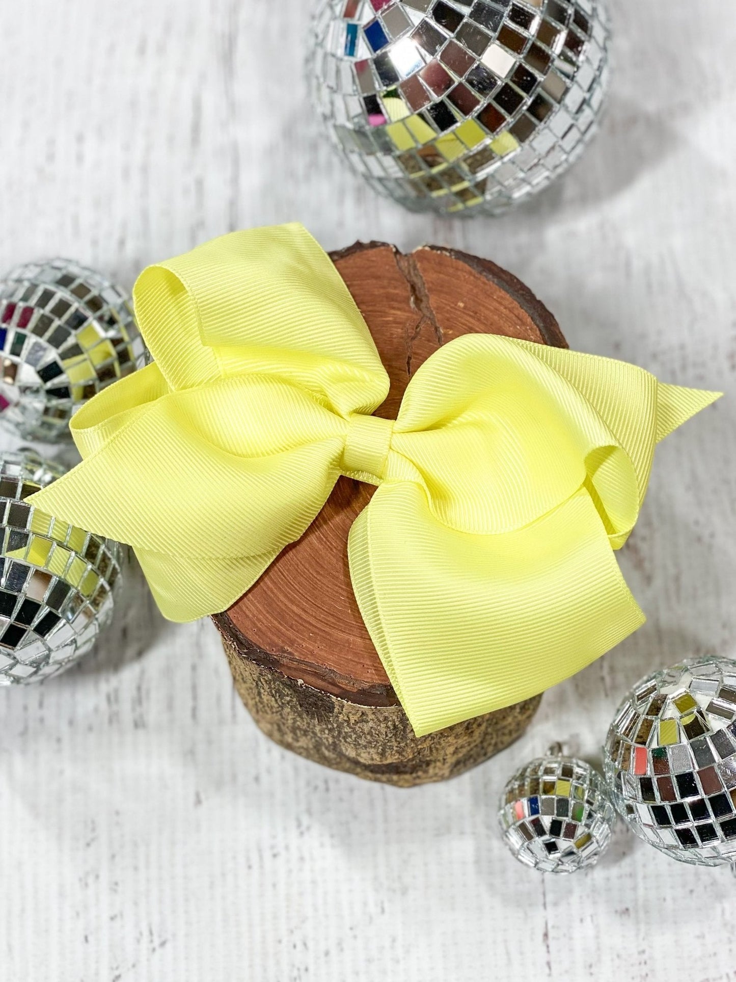 Classic Grosgrain Hair Bow - Alligator Clip - 4.5"