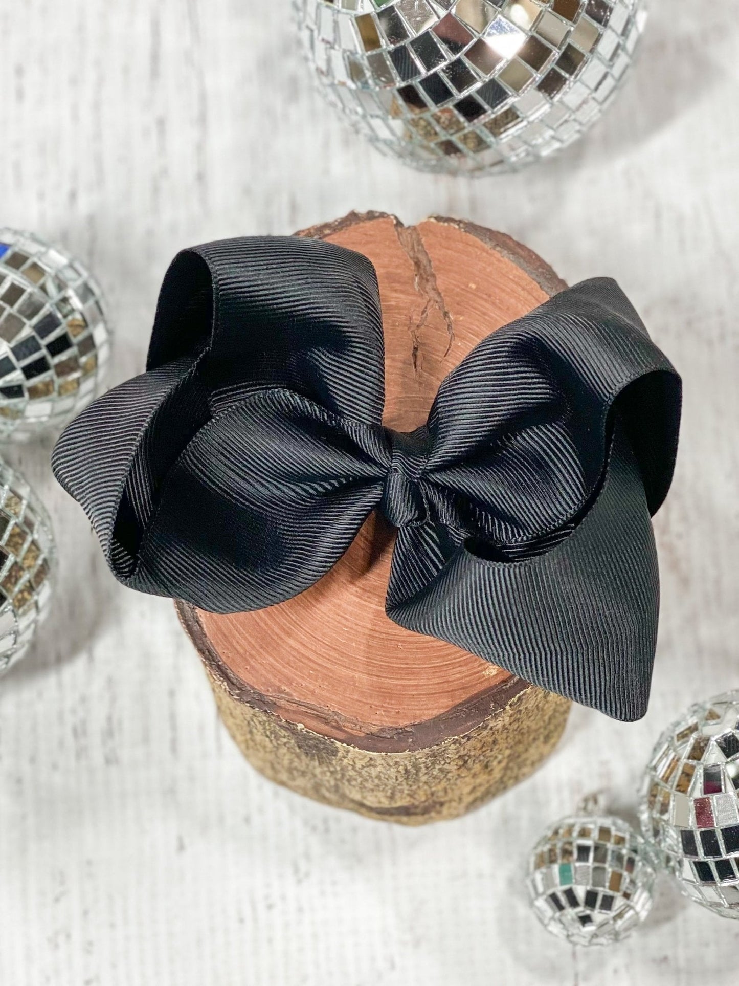 Classic Grosgrain Hair Bow - Alligator Clip - 4.5"