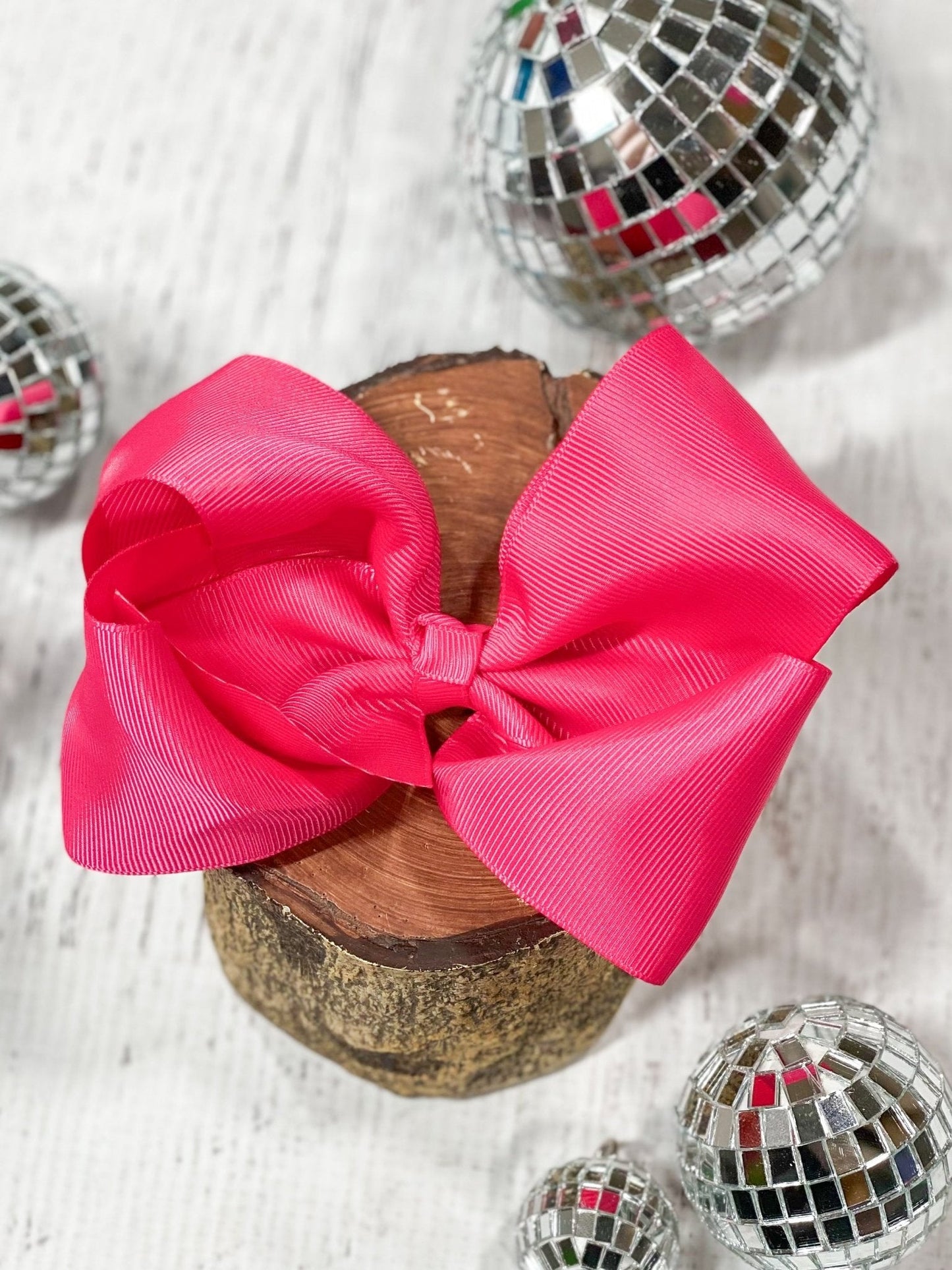 Classic Grosgrain Hair Bow - Alligator Clip - 4.5"