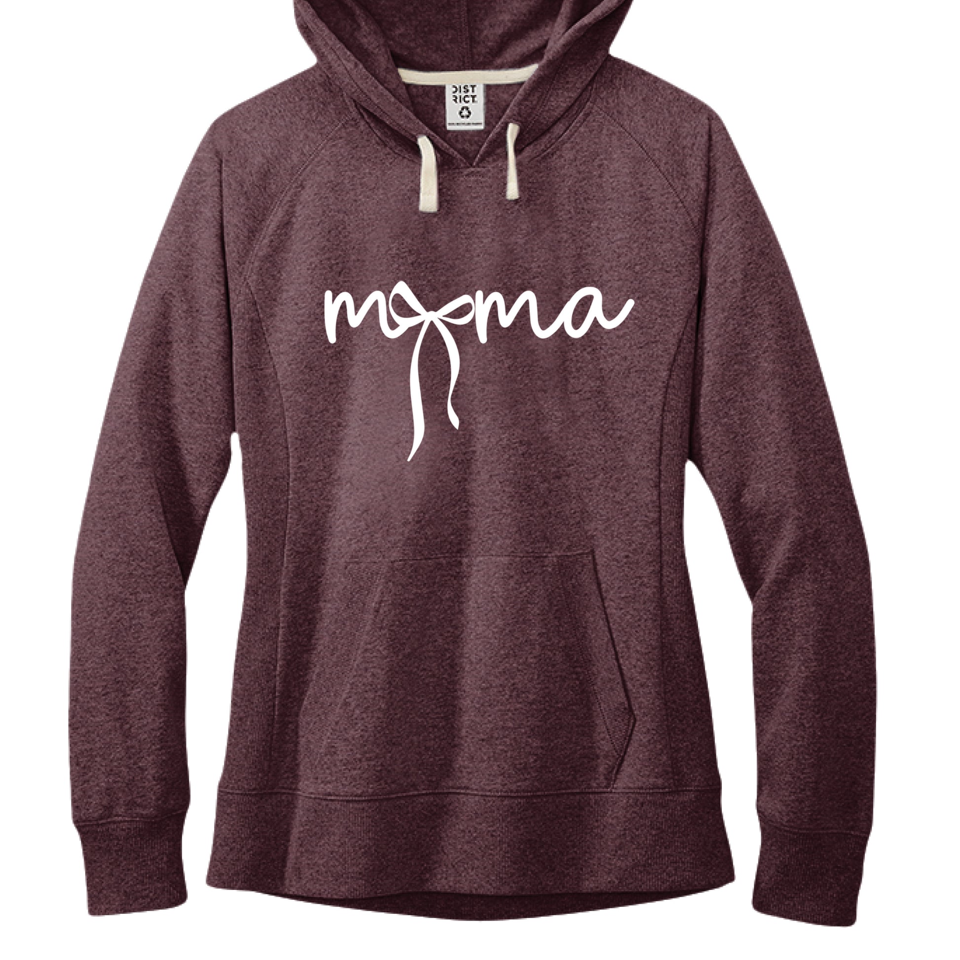 Maroon Heather - FRONT
